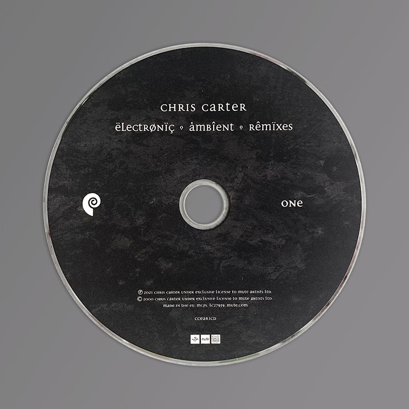 Chris Carter - Electronic Ambient Remixes One - CD