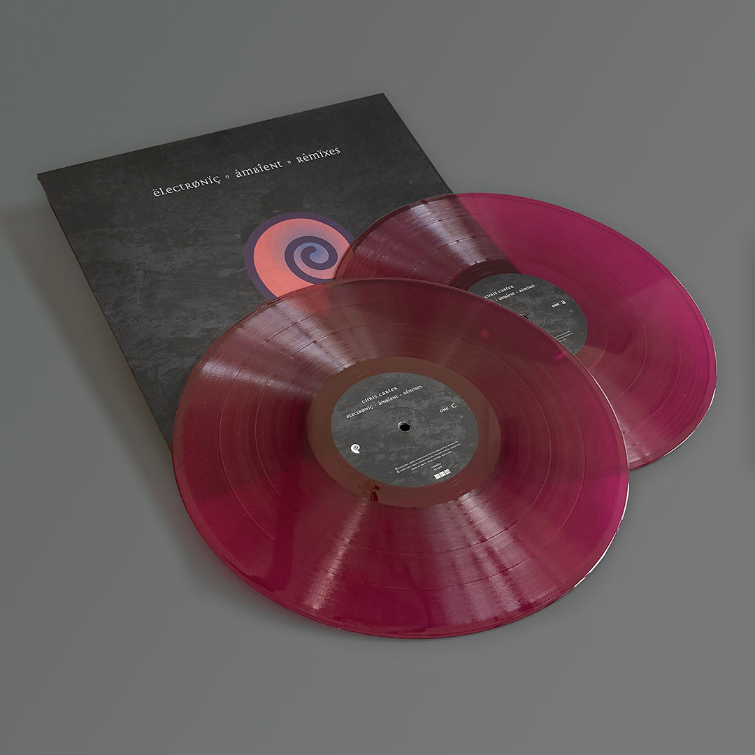Chris Carter - Electronic Ambient Remixes One - Double Violet Coloured Vinyl