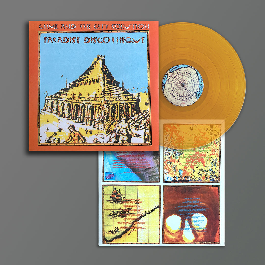 Crime & the City Solution - Paradise Discotheque - Limited Edition Transparent Orange Vinyl