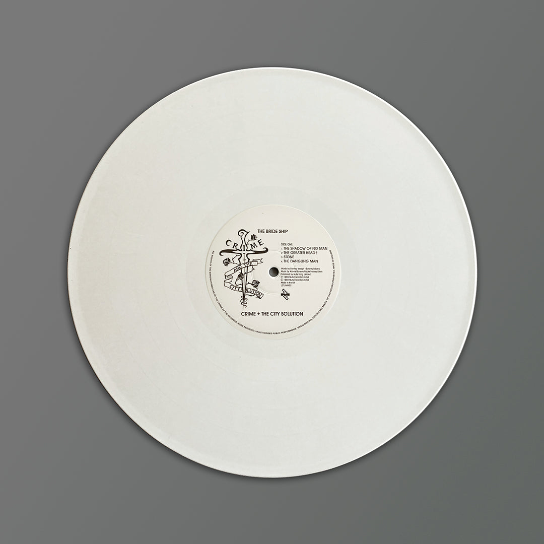 Crime + The City Solution - The Bride Ship, White Vinyl LP Crime + The City Solution - The Bride Ship, White Vinyl LP