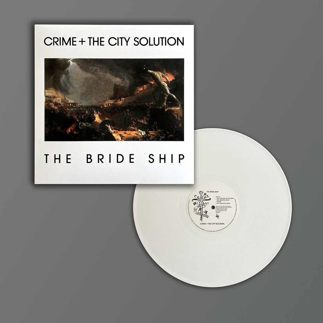 Crime + The City Solution - The Bride Ship, White Vinyl LP Crime + The City Solution - The Bride Ship, White Vinyl LP