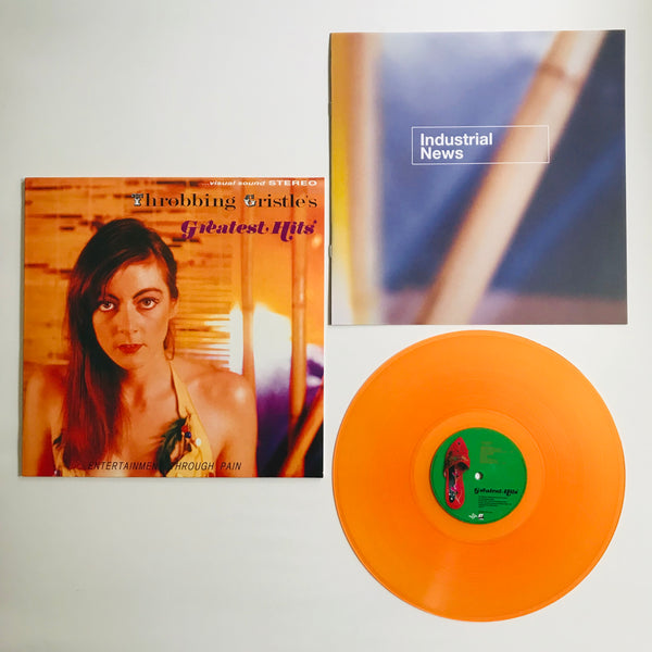 Throbbing Gristle - Greatest Hits - Transparent Orange Vinyl