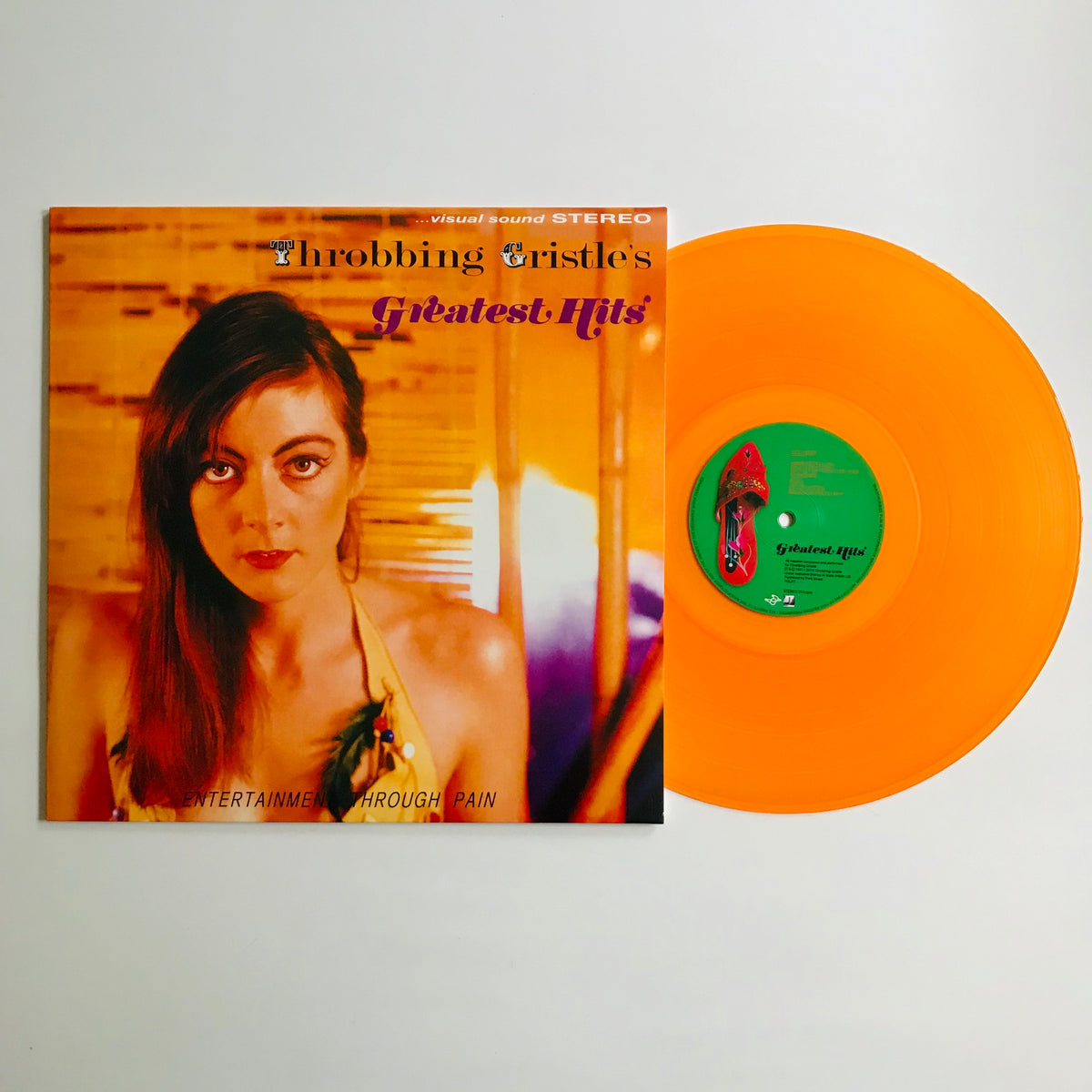 Throbbing Gristle - Greatest Hits - Transparent Orange Vinyl - Misc