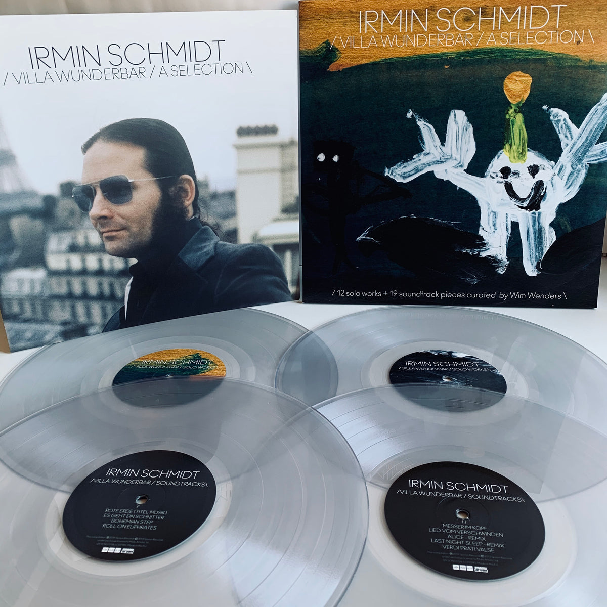 Irmin Schmidt - Villa Wunderbar - 4 x Clear Vinyl - Misc