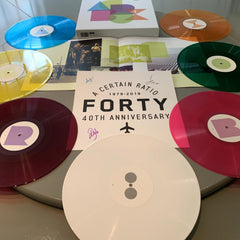 A Certain Ratio - acr:box - Coloured 7 piece Vinyl Box Set (Signed)