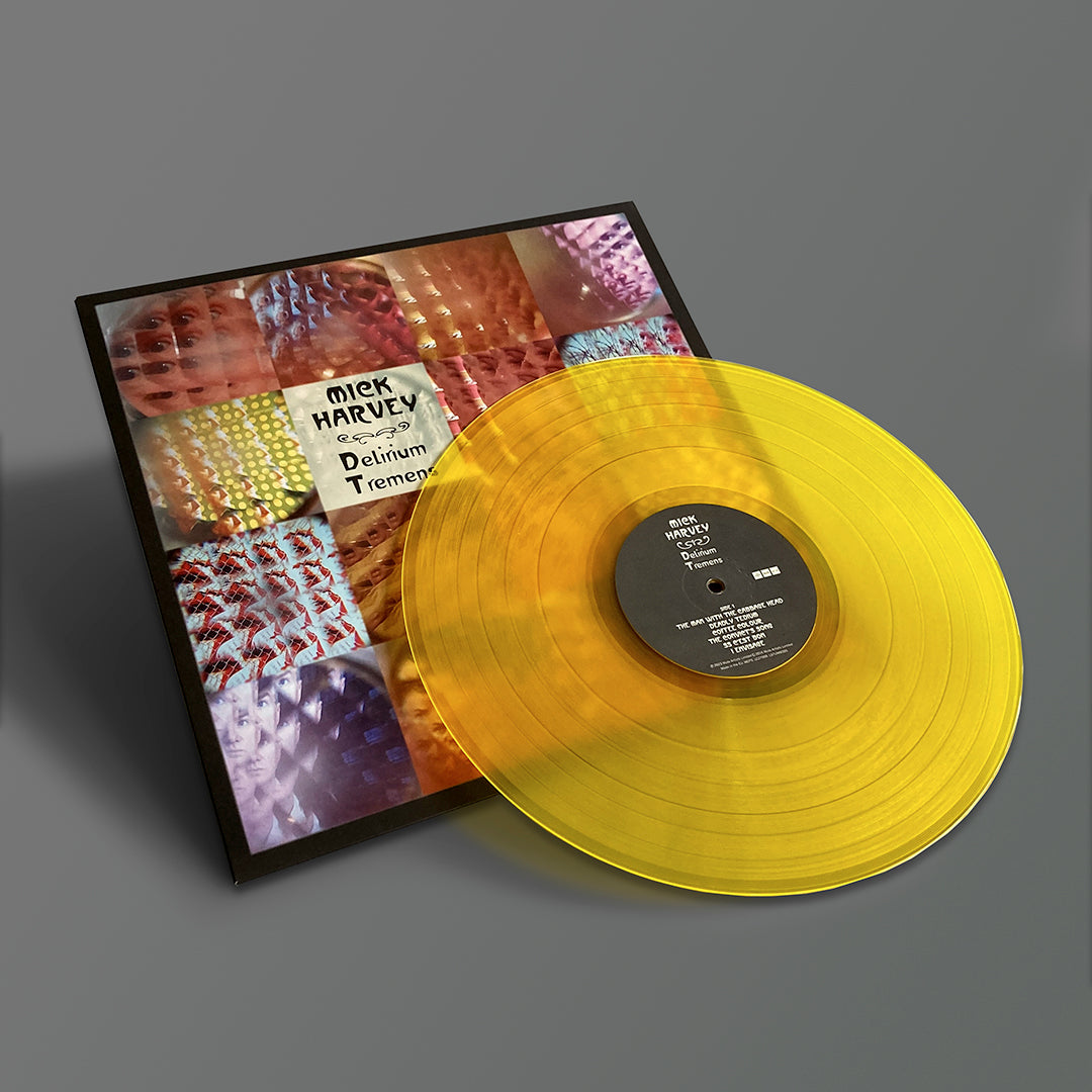 Mick Harvey - Delirium Tremens - Limited Edition Transparent Yellow Vinyl