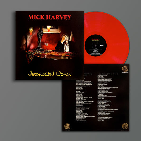 Mick Harvey - Intoxicated Women - Limited Edition Transparent Red Vinyl