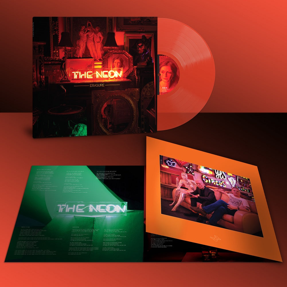 Erasure - The Neon - Limited Edition Neon Orange Coloured Vinyl - Misc