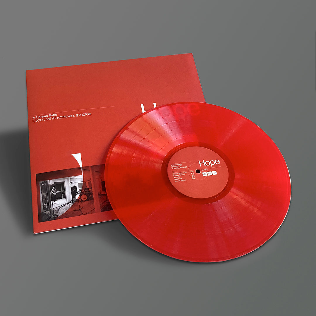 A Certain Ratio - Loco Live At Hope Mill Studios - Limited Edition Red Vinyl
