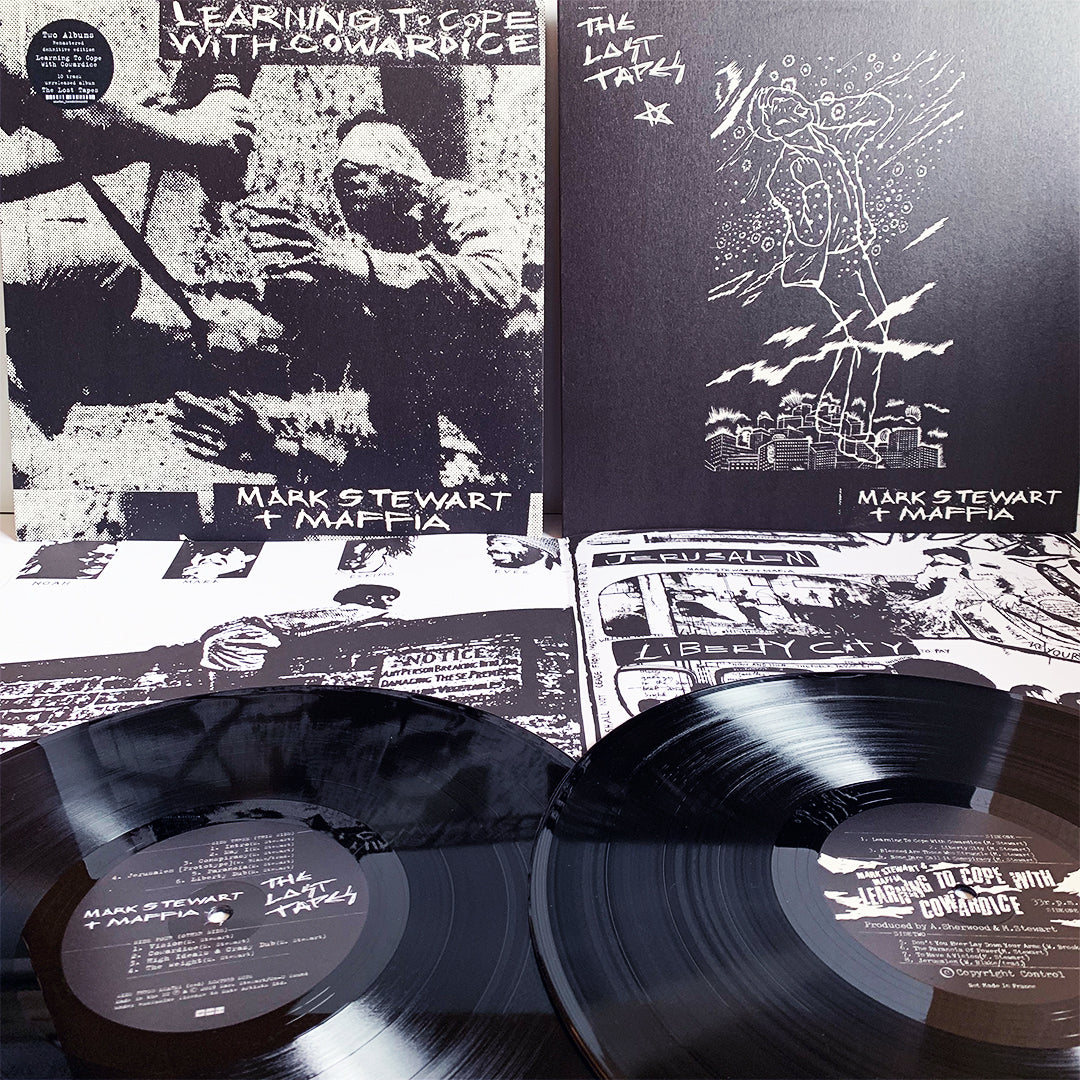 [未開封品 アナログレコード 2LP]　MARK STEWART + MAFIA MarkStewart_cowardice_2048x204