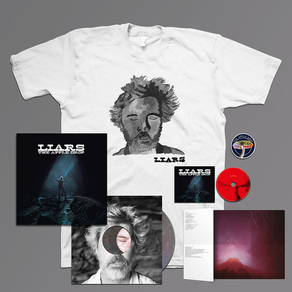 Liars - The Apple Drop - CD + Limited Coloured Recycled Vinyl + T-Shirt + Patch