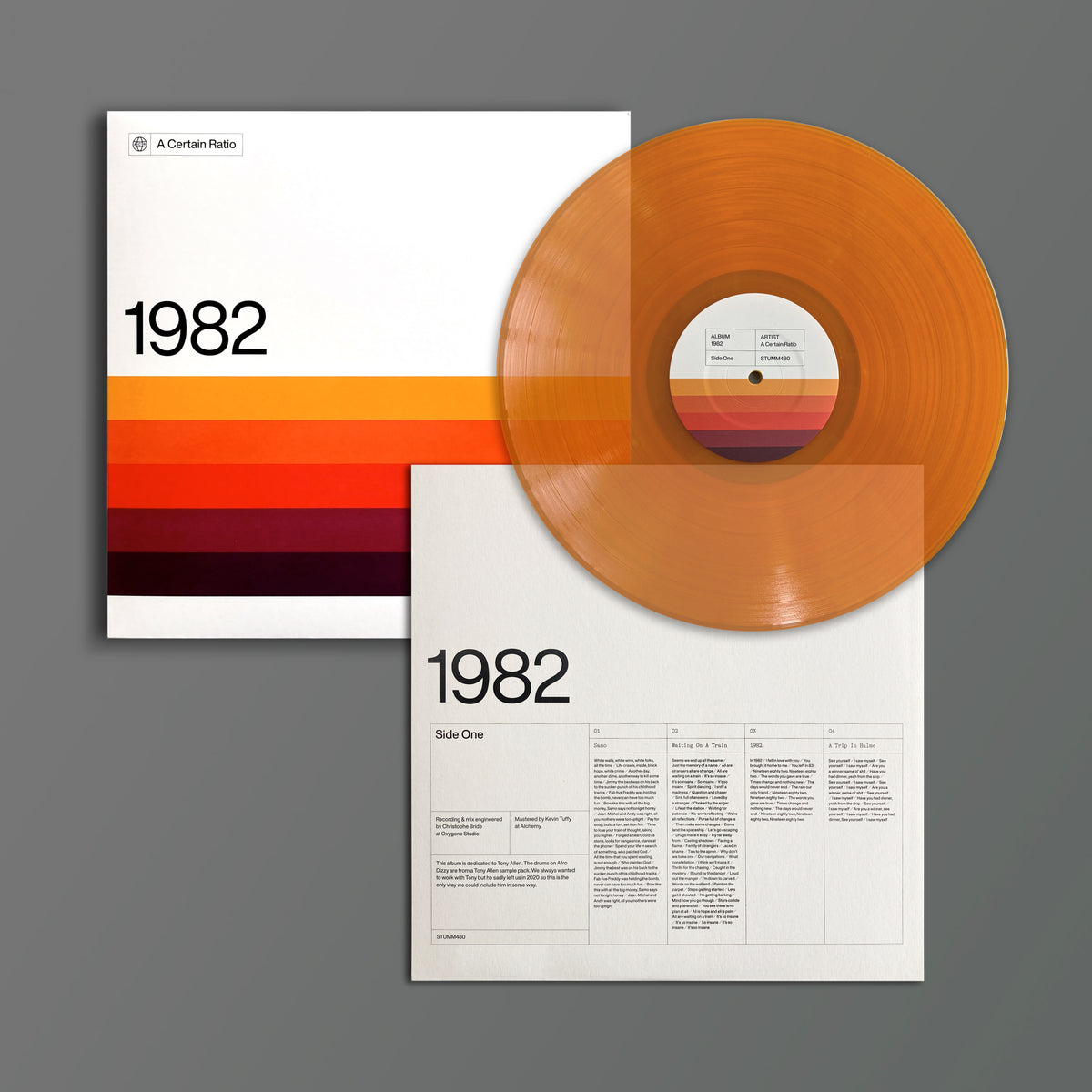 A Certain Ratio - 1982 - Orange Vinyl