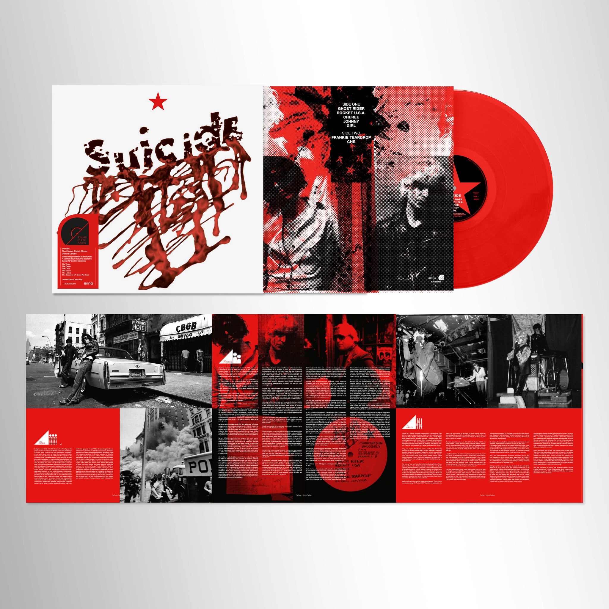 Suicide - Suicide - Limited Edition Red Vinyl | Suicide | Mute Bank
