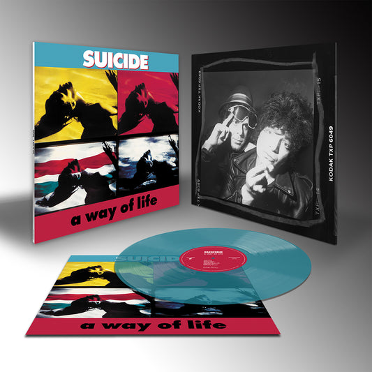 Suicide - A Way Of Life (35th Anniversary Edition) - Transparent Blue Vinyl