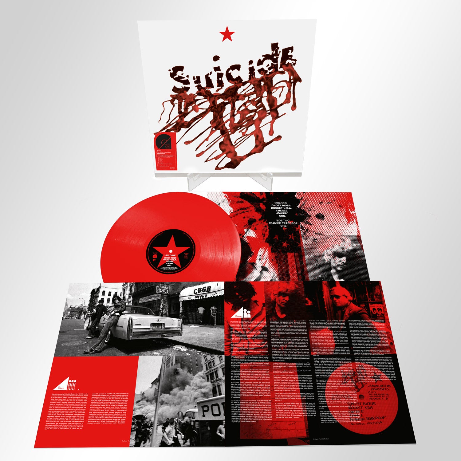 Suicide - Suicide - Limited Edition Red Vinyl | Mute Bank