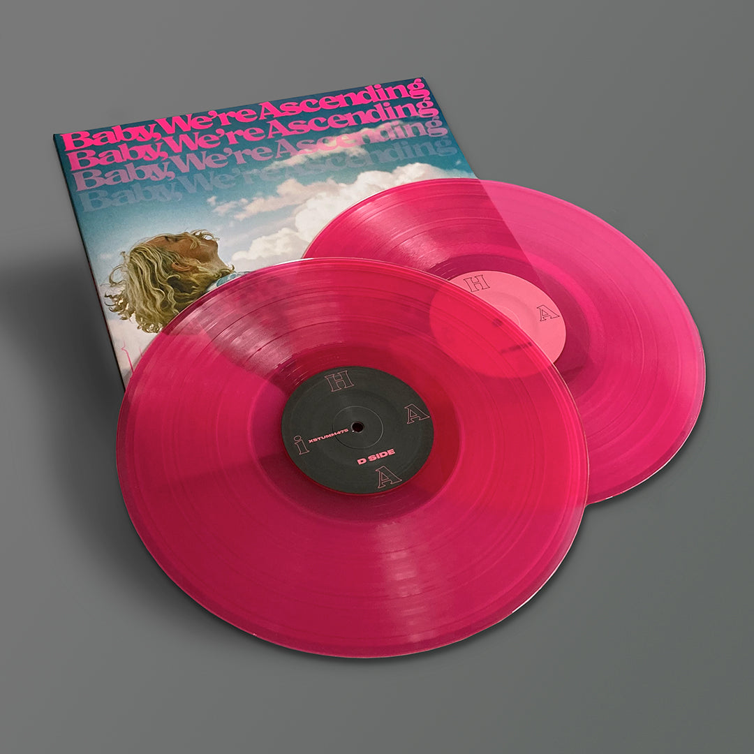 HAAi - Baby We’re Ascending - Double Transparent Pink Vinyl