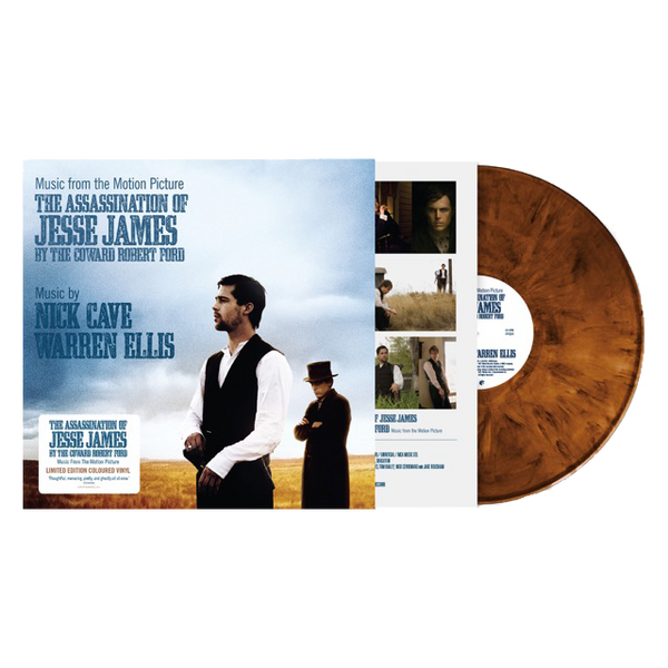 Nick Cave & Warren Ellis - The Assassination of Jesse James By The Coward Robert Ford (Music From The Motion Picture) - Whiskey Colour Vinyl