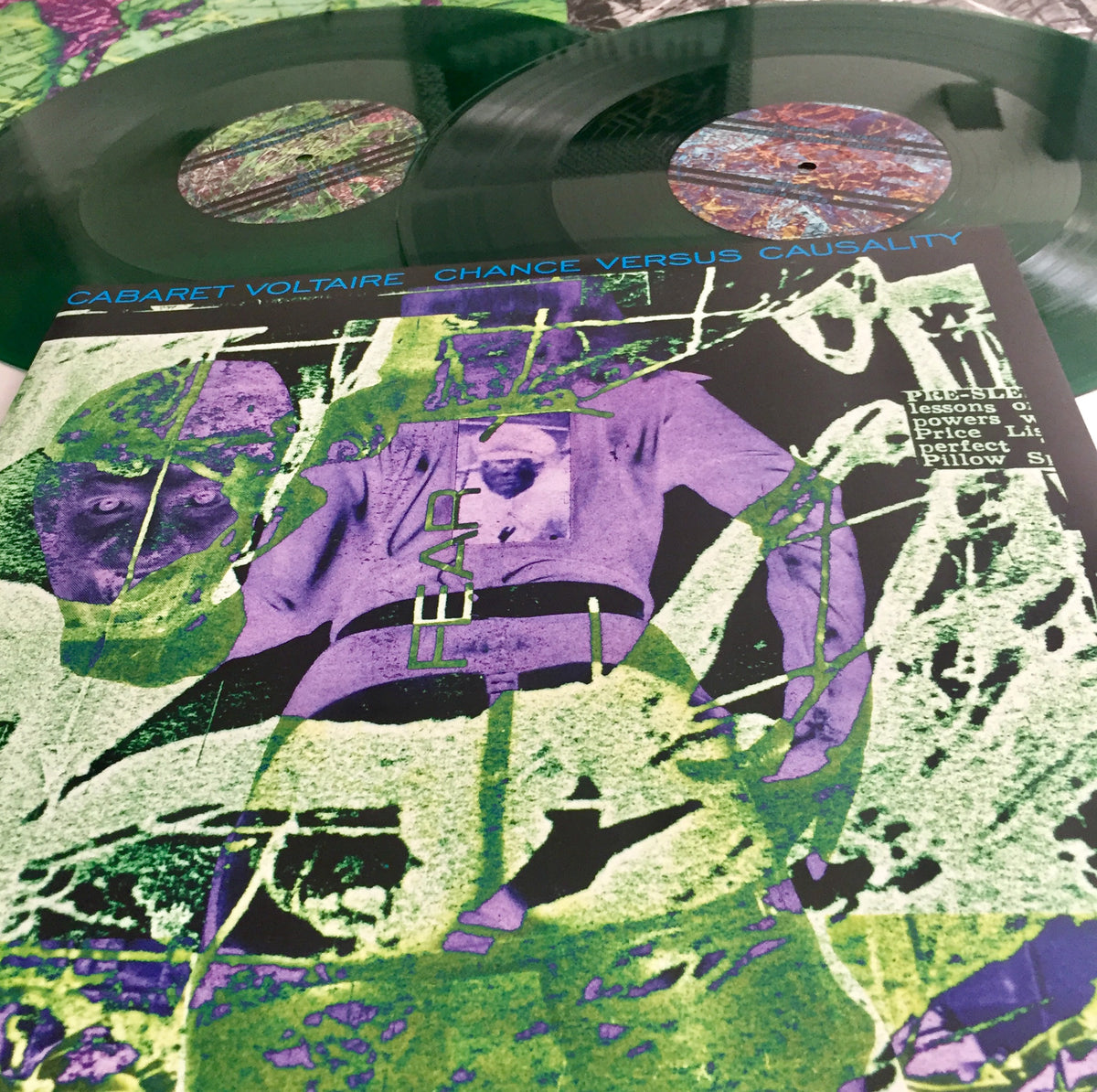 Cabaret Voltaire - Chance Versus Causality - Limited Edition Transparent Green Double Vinyl - Misc