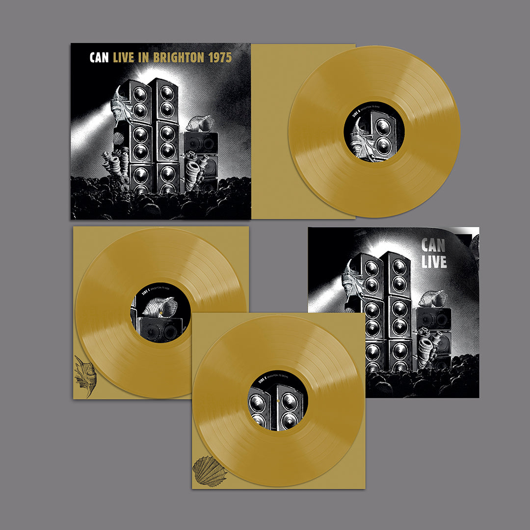 Can - Live In Brighton 1975 - Triple Gold Vinyl | Mute Bank