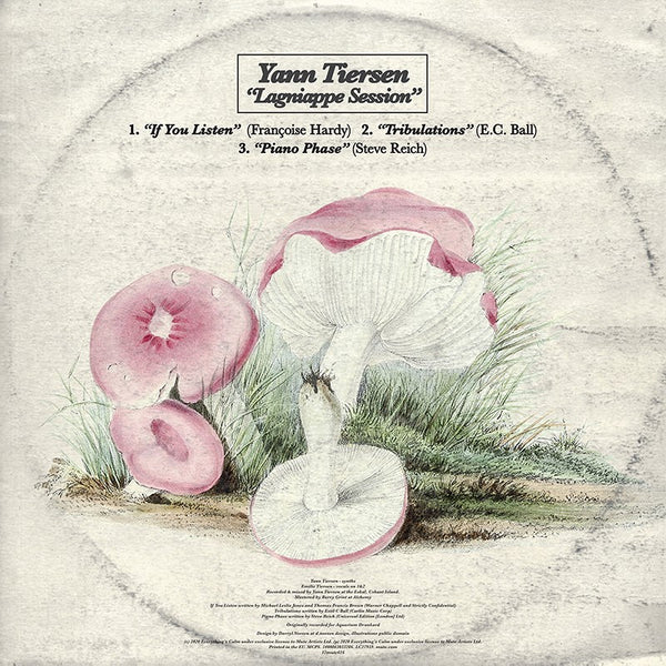 Yann Tiersen - Lagniappe Sessions - Limited Edition Mushroom Pink 12