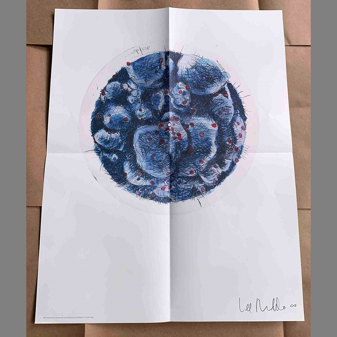 Lee Ranaldo - In Virus Times - Limited Edition Transparent Turquoise Vinyl
