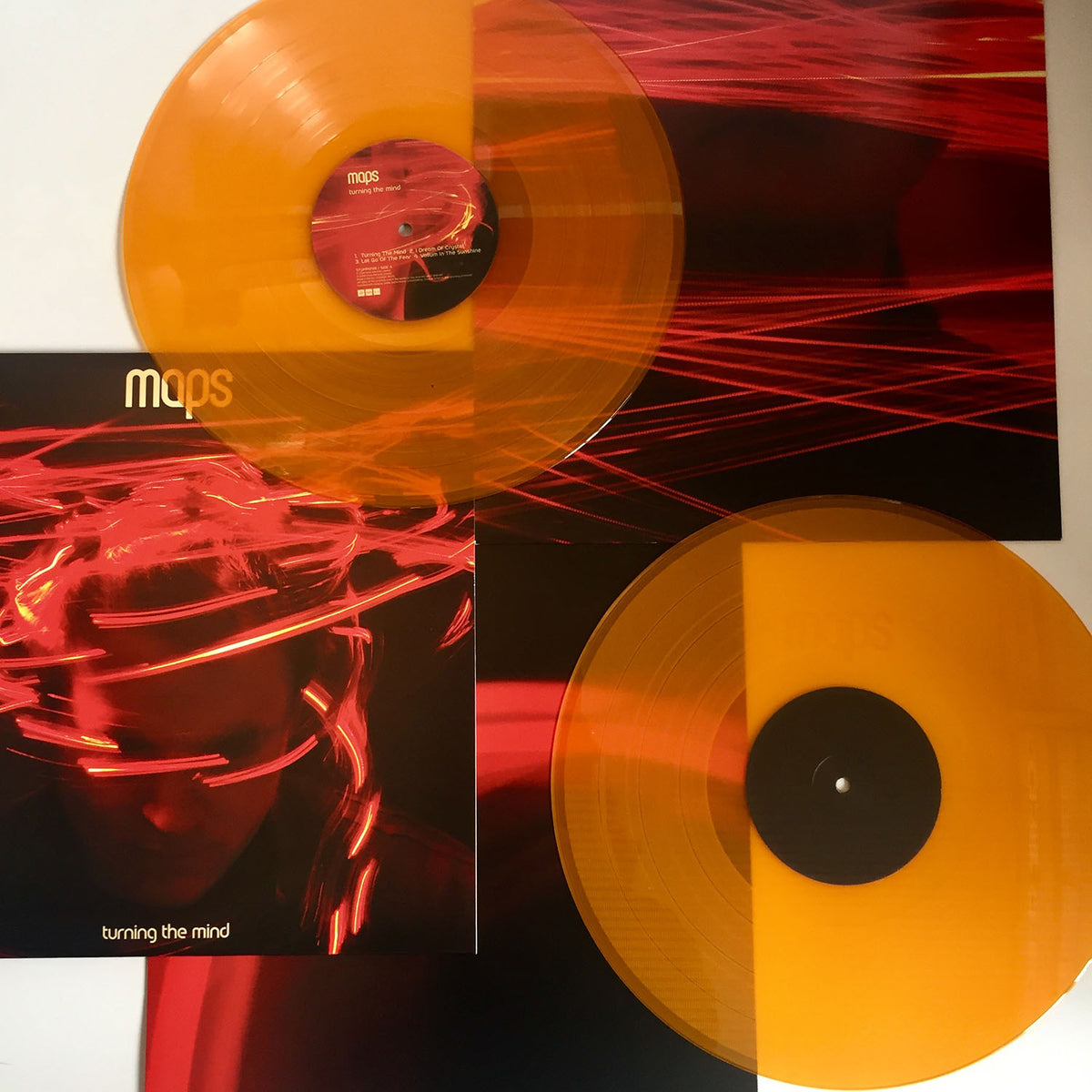 Maps - Turning The Mind - Orange Coloured Double Vinyl - Misc