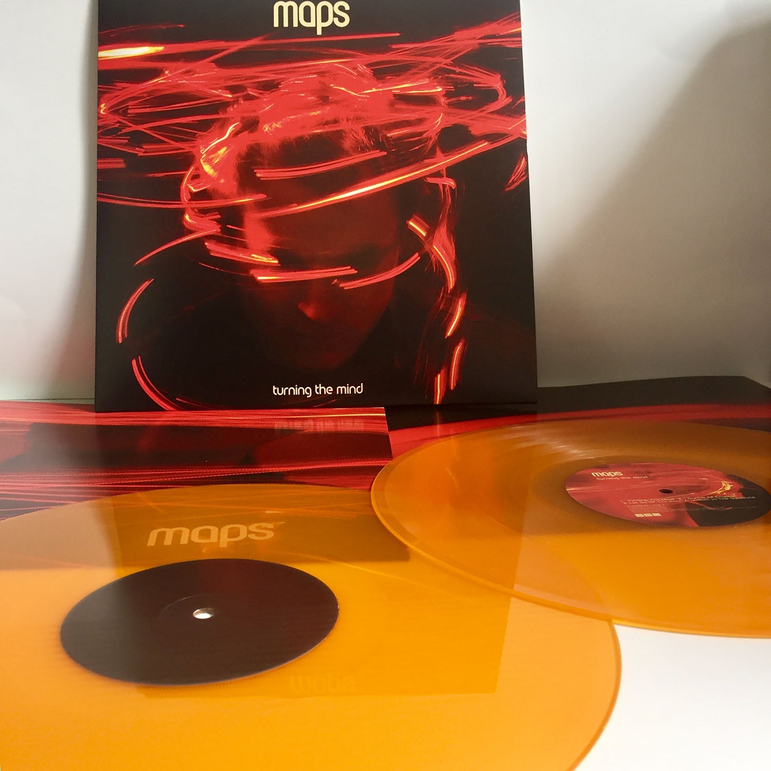 欧LP Maps Turning The Mind (Orange Vinyl) STUMM298ORANGEV Mute 未開封 /00260 Maps - Turning The Mind - Orange Coloured Double Vinyl